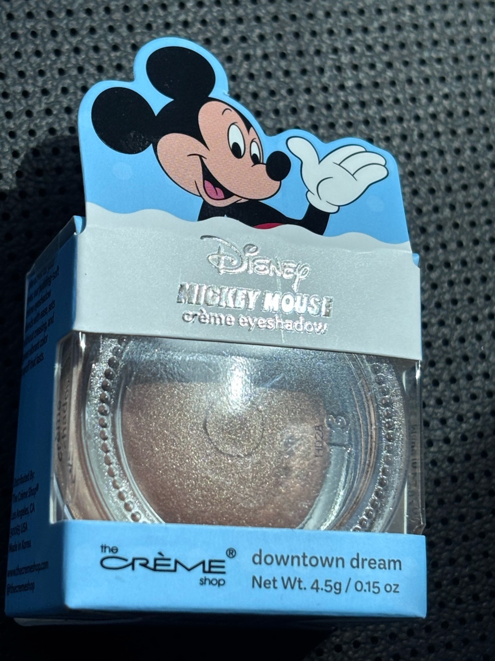 Disney Mickey Mouse Shimmery Taupe & Blue Packaging Crème Eyeshadow